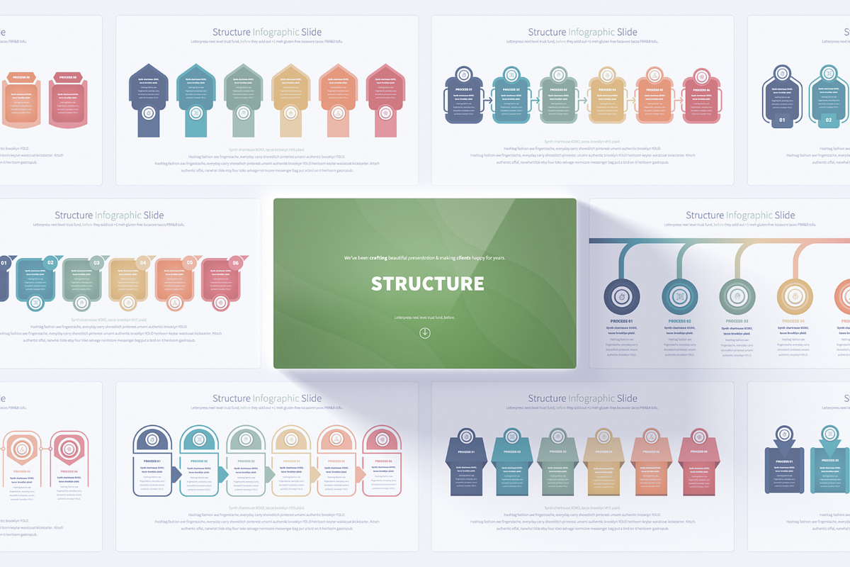 Professional Structure PowerPoint Slides